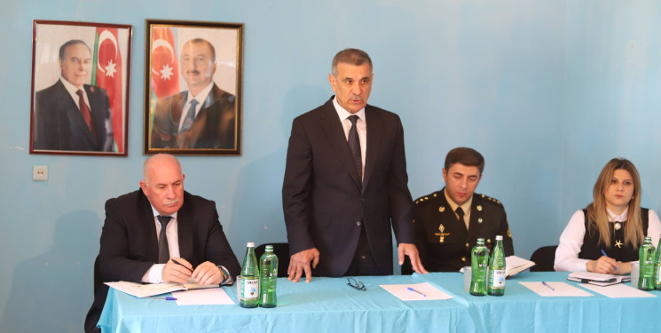 Yeni Xocavənd qəsəbəsində məskunlaşan rayon sakinləri ilə növbəti səyyar qəbul keçirilmişdir
